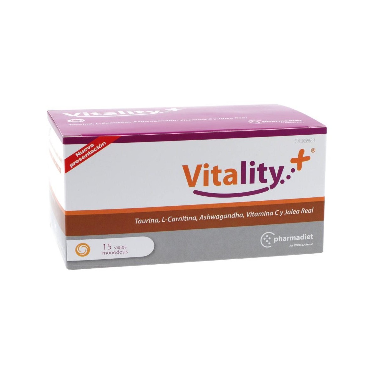 vitality plus 15 viales