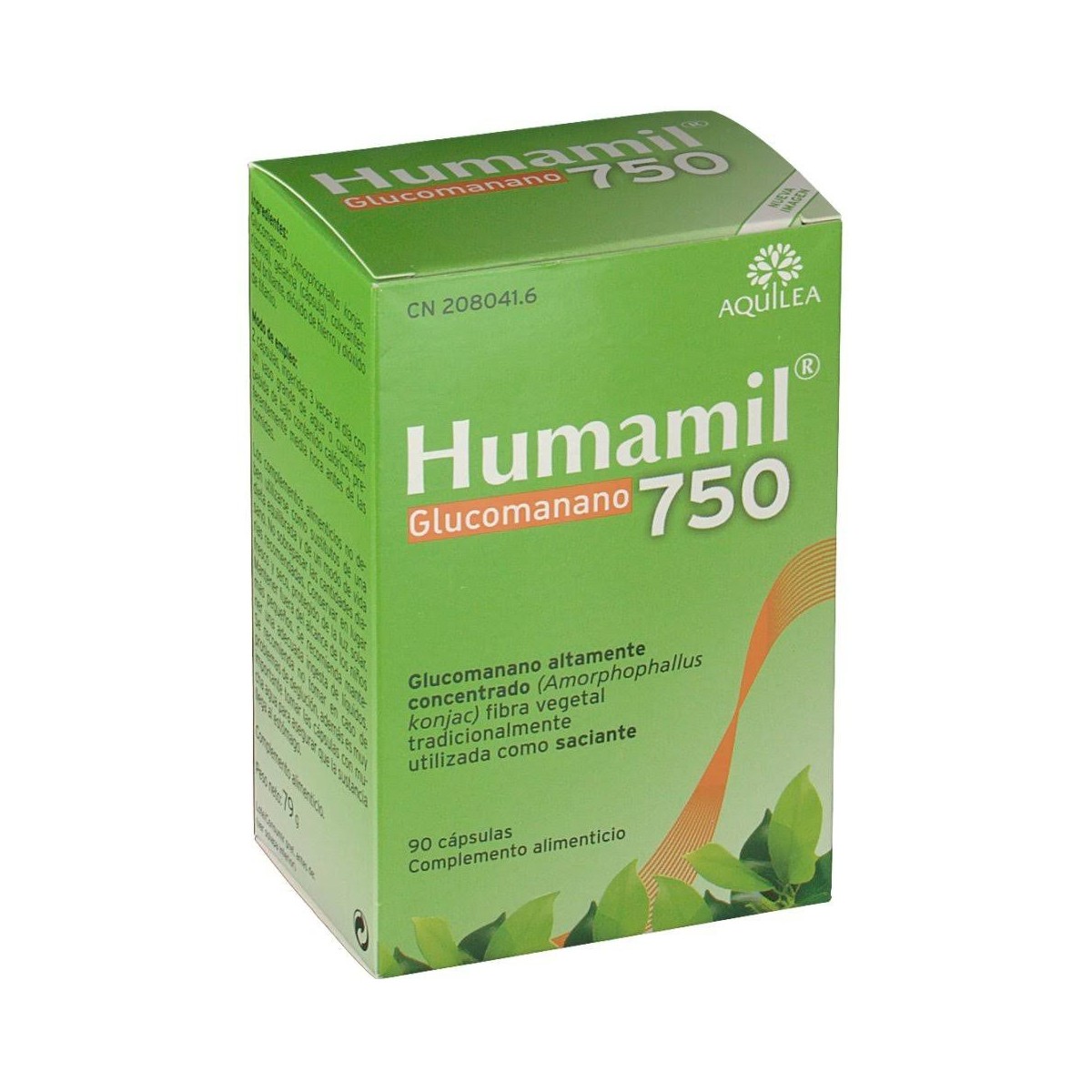 humamil 750 mg 90 capsulas