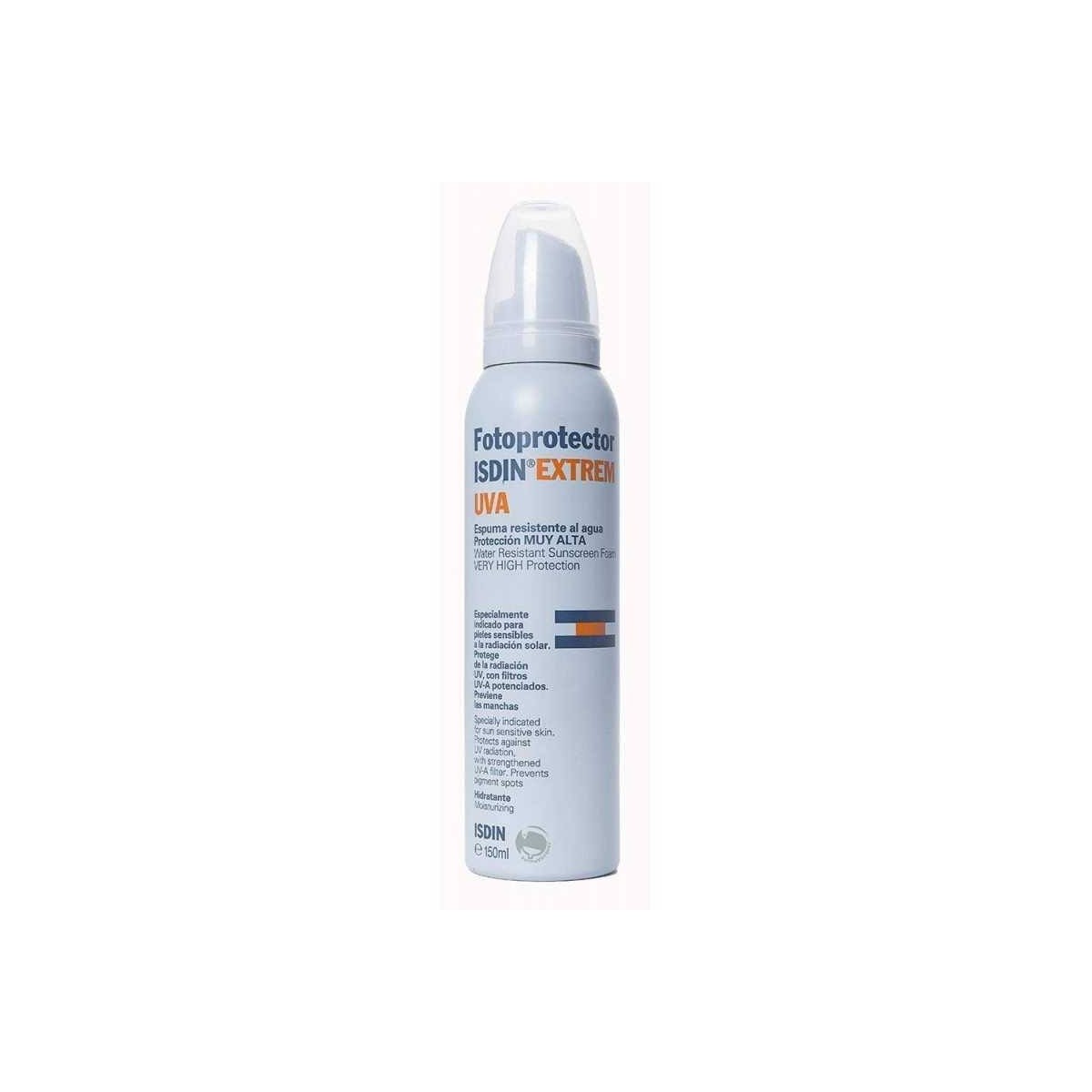 isdin fotoprotector extrem uva espuma 150 ml