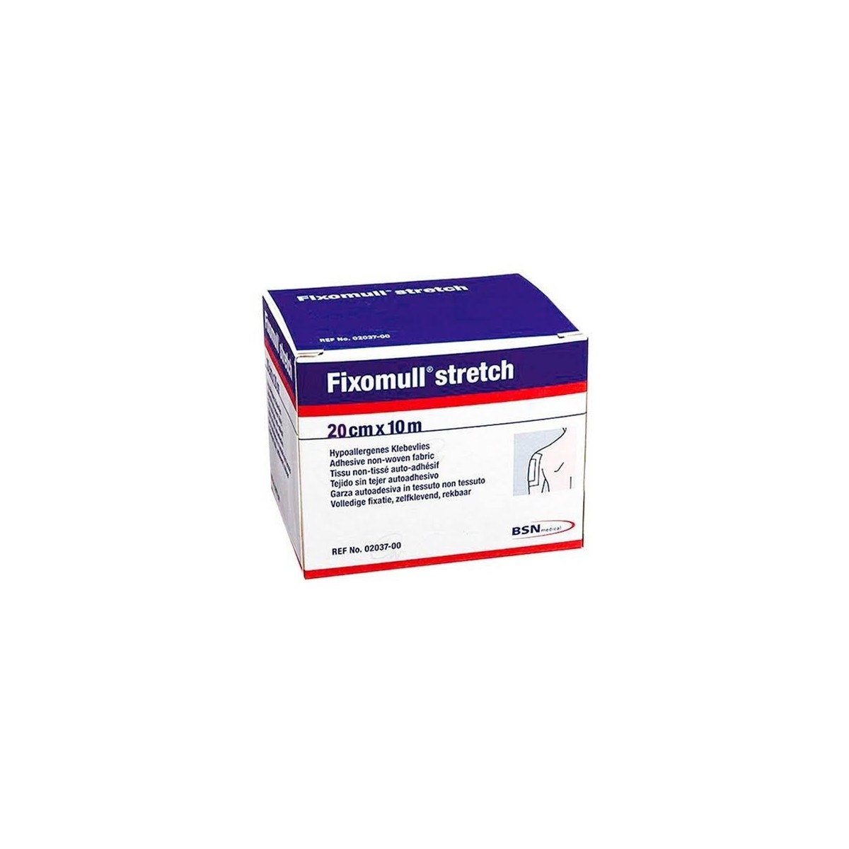 fixomull gasa autoadhesiva 10 m x 20 cm