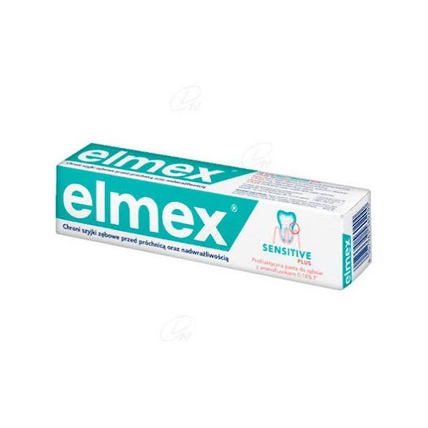 elmex sensitive plus pasta 75 ml