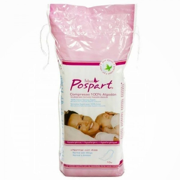compresas tocologicas indasec pospart primeros dia