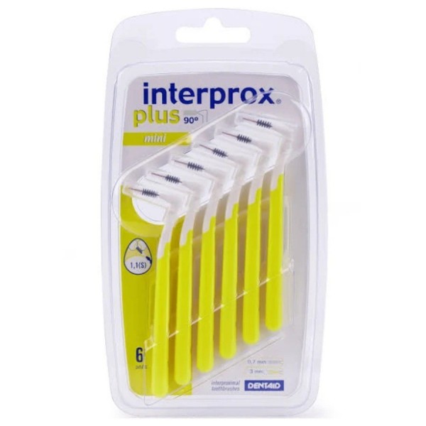 interprox cepillo dental plus mini 6 u
