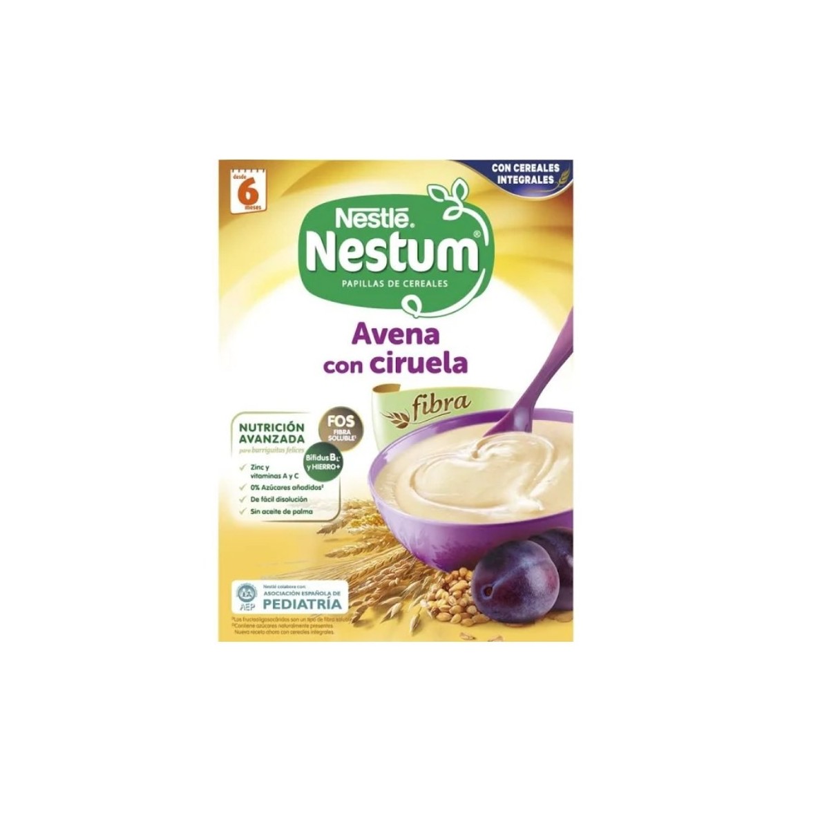 nestum avena con ciruelas 250 g