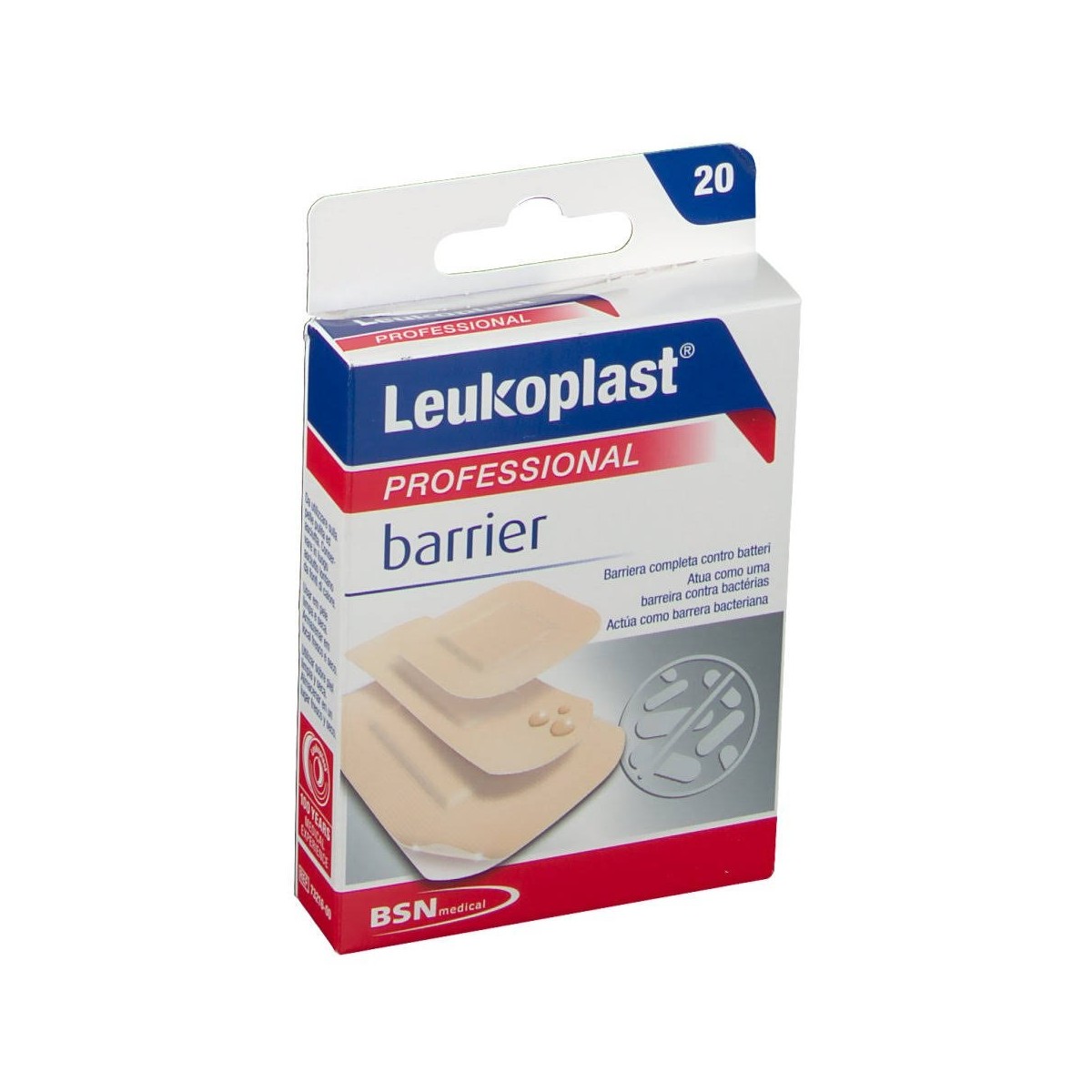 leukoplast pro barrier surtido 20 tiras