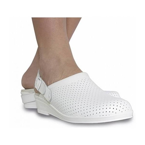 hankshoes zuecos confort 37 blanco