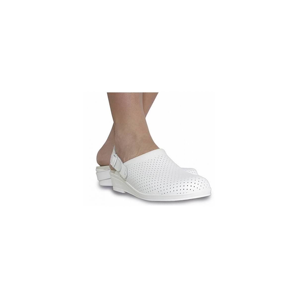 hankshoes zuecos confort 37 blanco