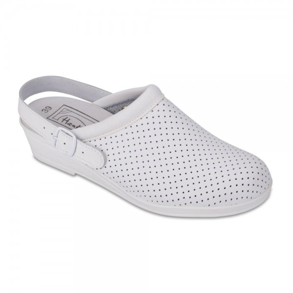 hankshoes zuecos confort 38 blanco