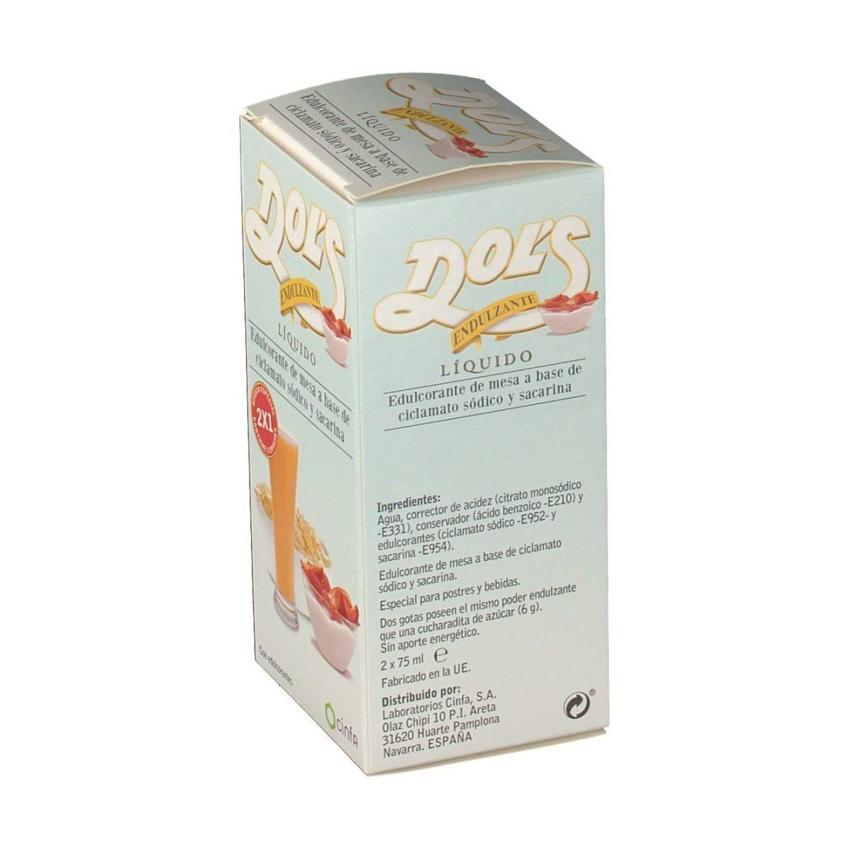 dols endulzante 2x75 ml