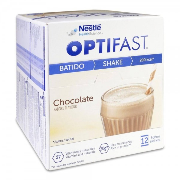 optifast batido chocolate 9 sobres
