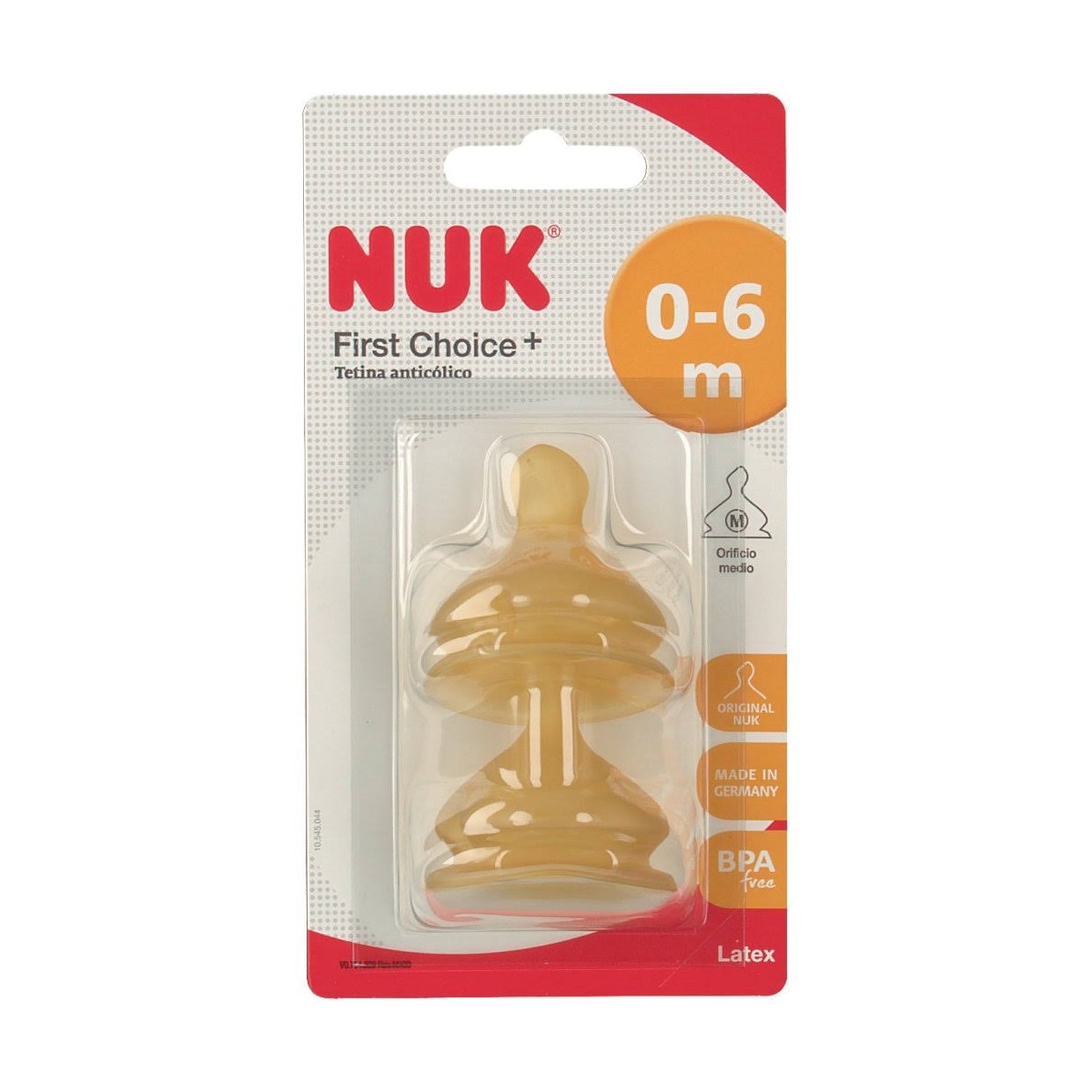 nuk tetina latex boca ancha t1 m