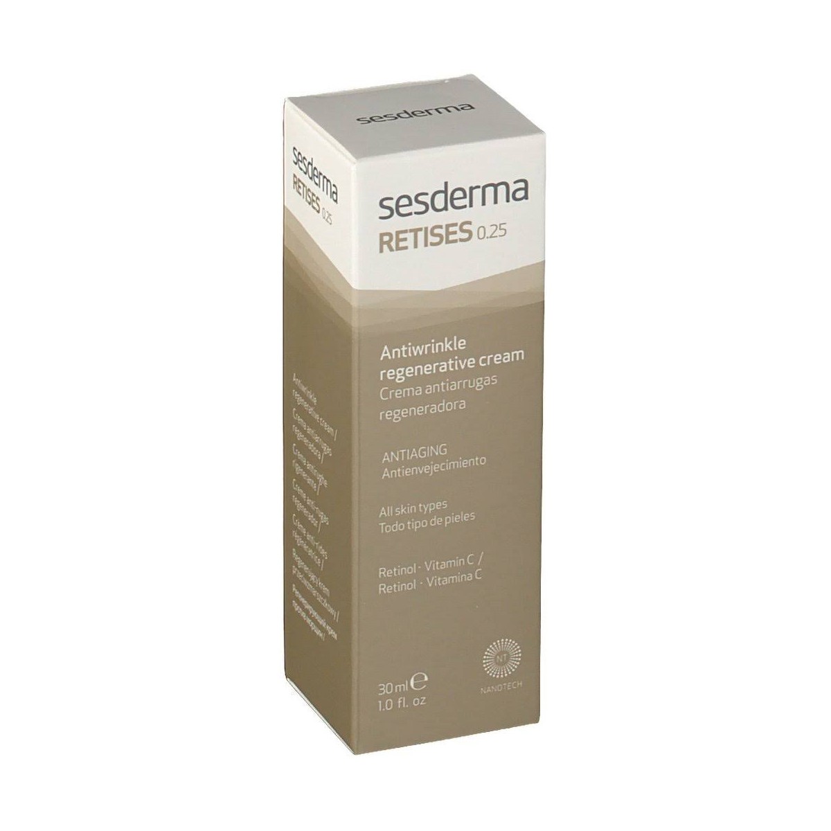 retises 025 crema antiarrugas regeneradora 30 ml sesderma
