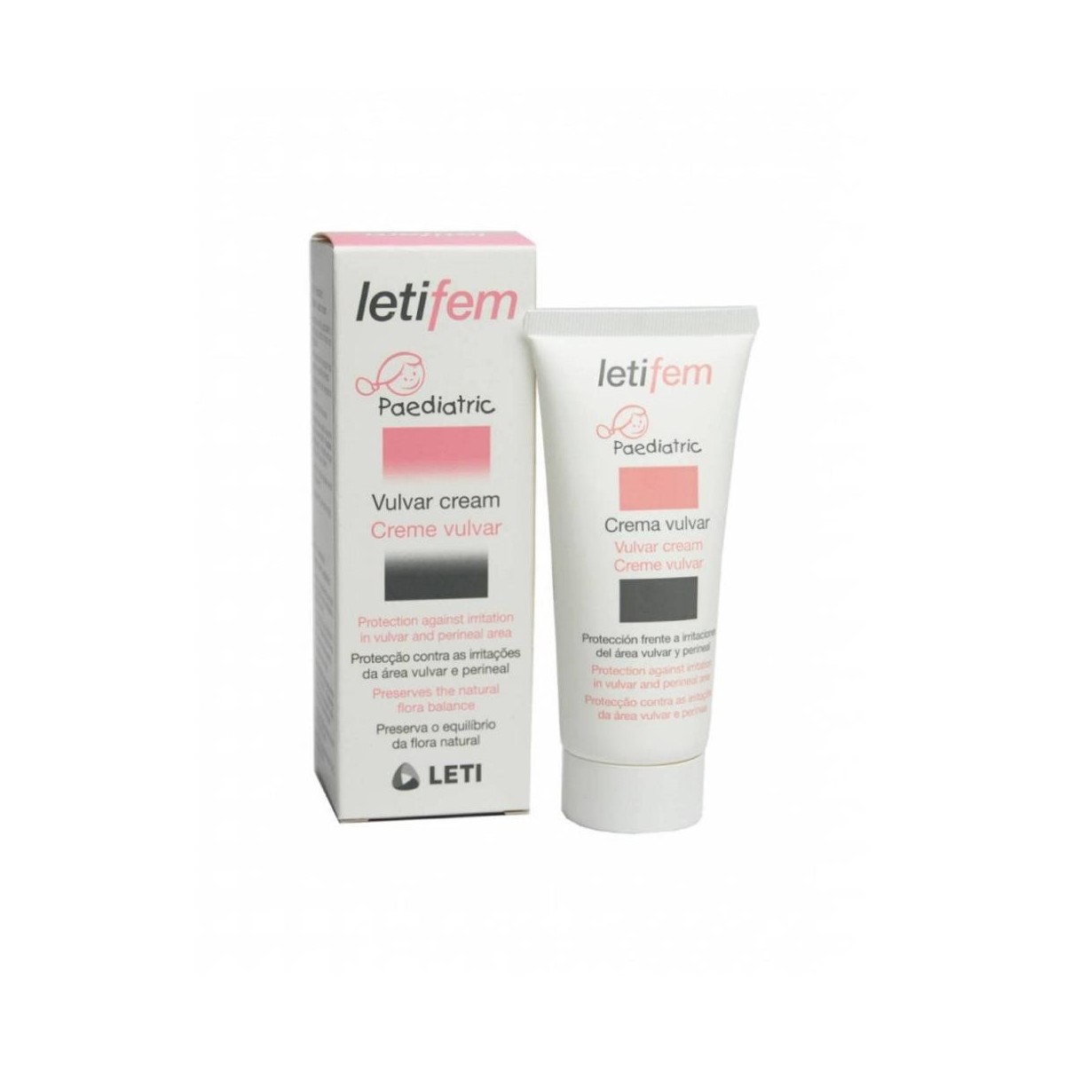 letifem paediatric crema vulvar 30 ml