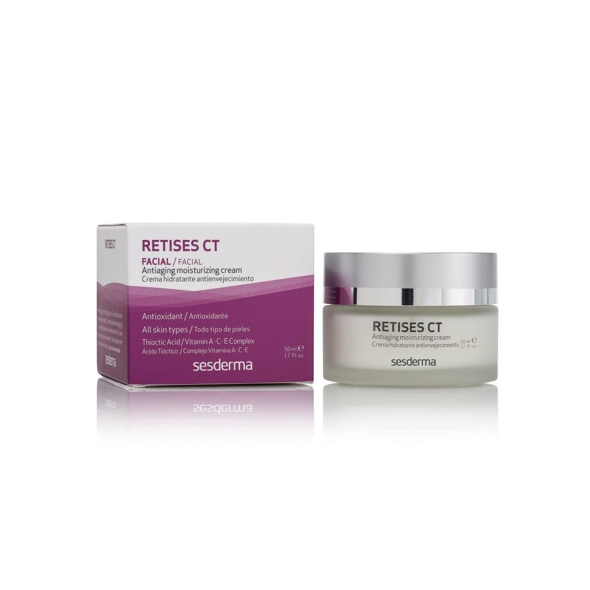 sesderma retises ct crema hidratante antienvejecimiento 50 ml