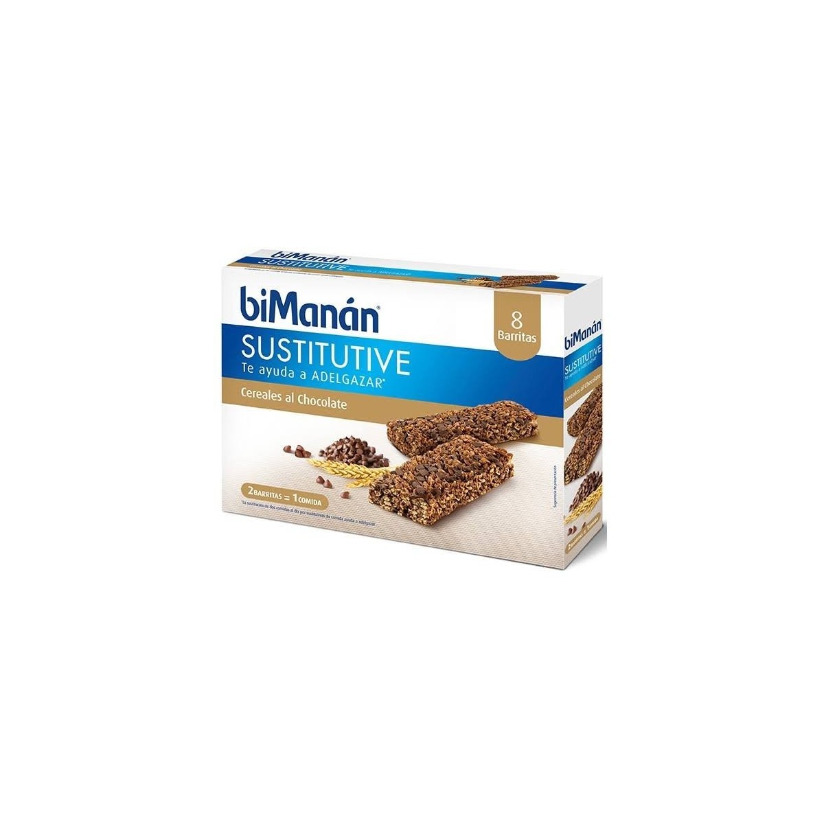 bimanan cereales chocolate 8 barritas
