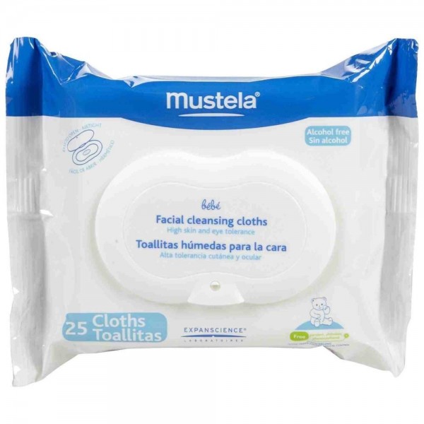 mustela toallitas cara 25 toallitas