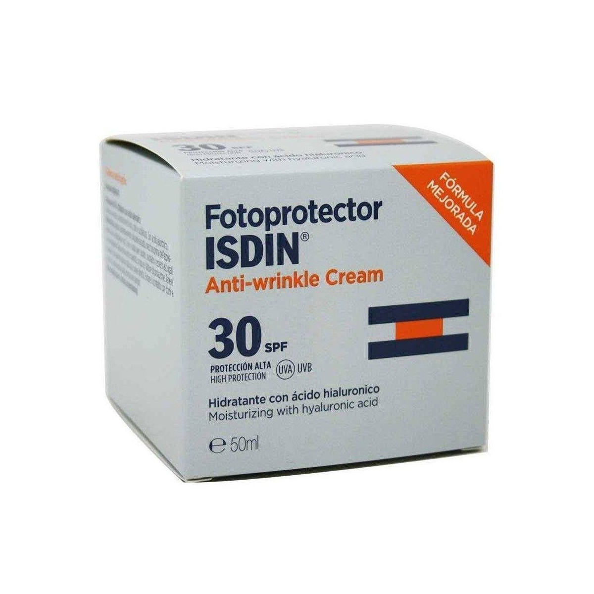 fotoprotector isdin 30 crema antiarrugas facial 50 ml