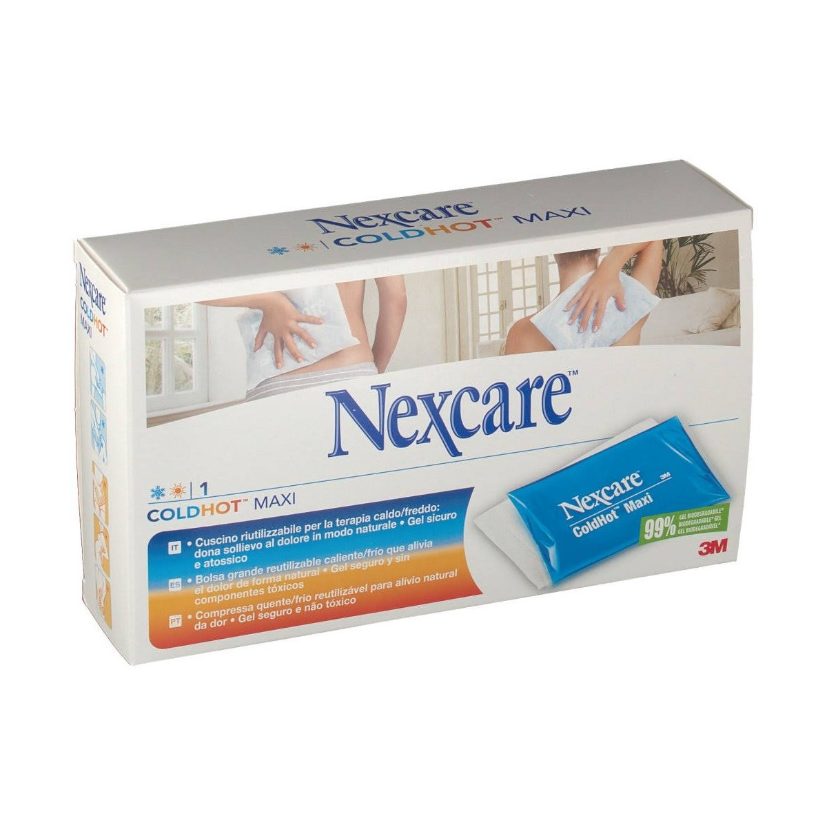 nexcare coldhot bolsa frio calor 20x30