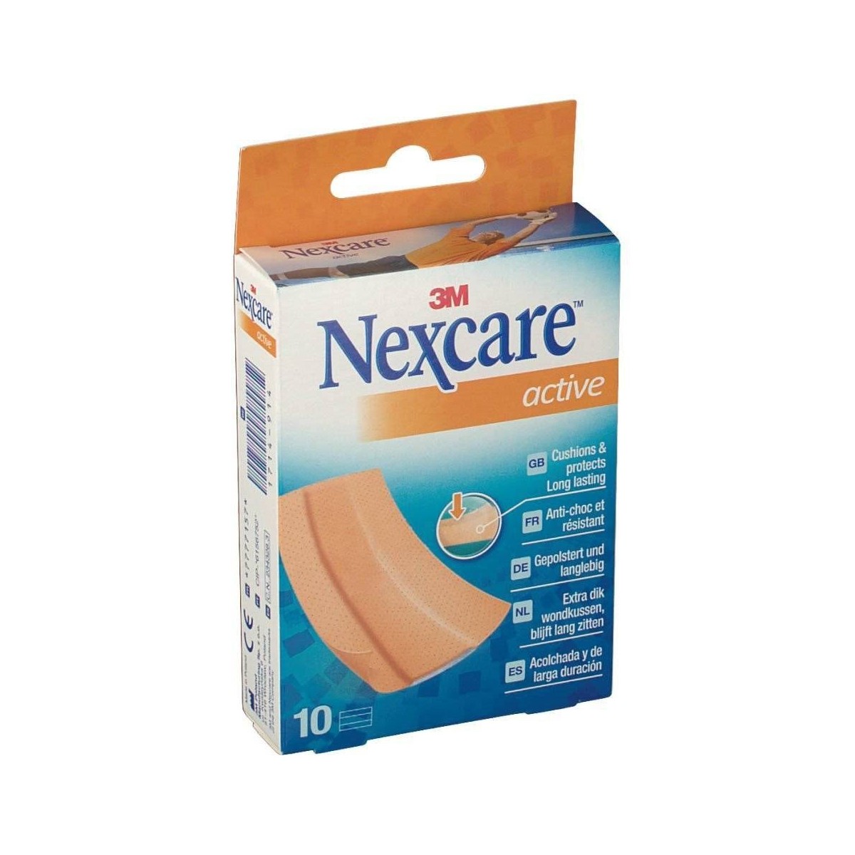 nexcare active strips 5 tiras recortables
