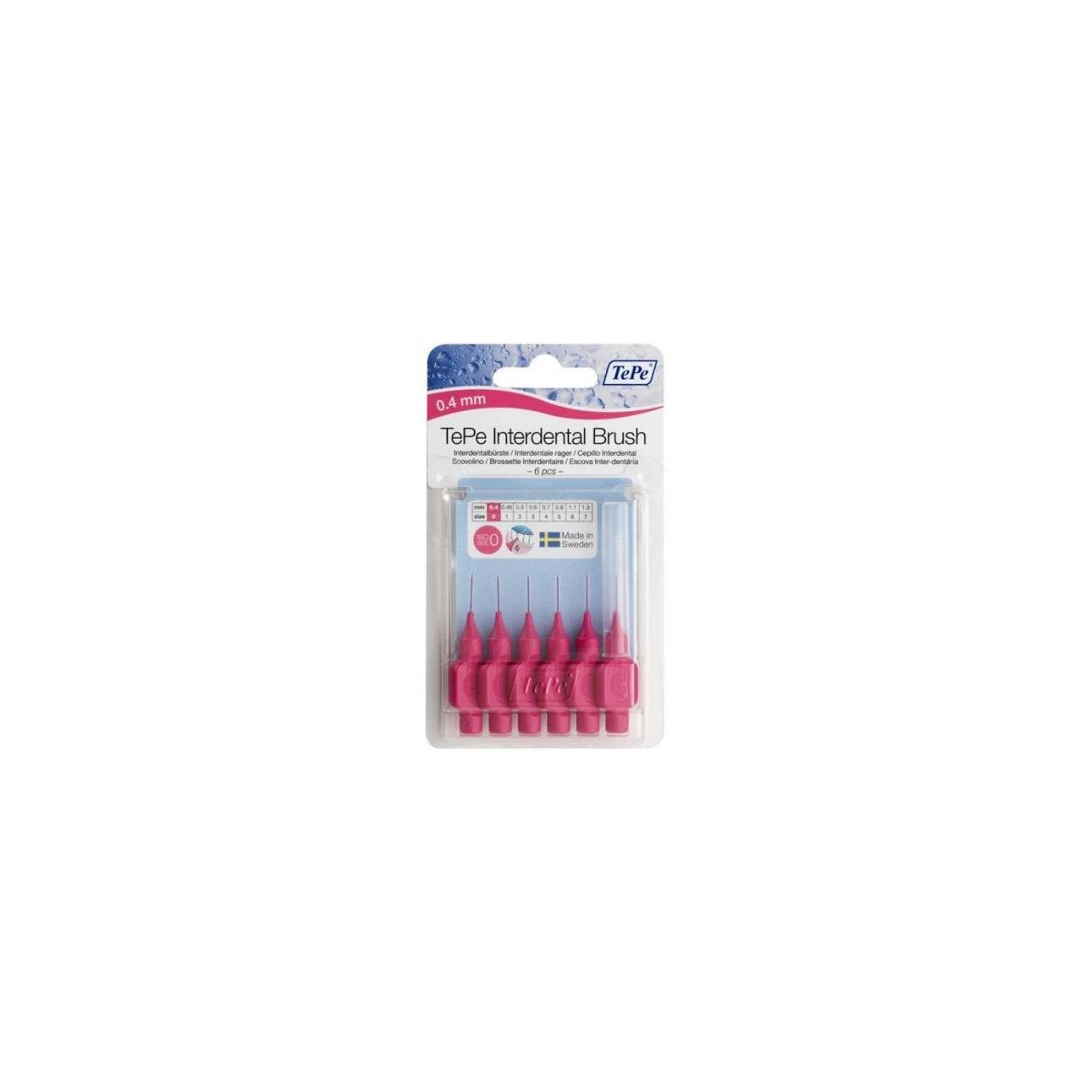tepe cepillo interdental 04mm rosa