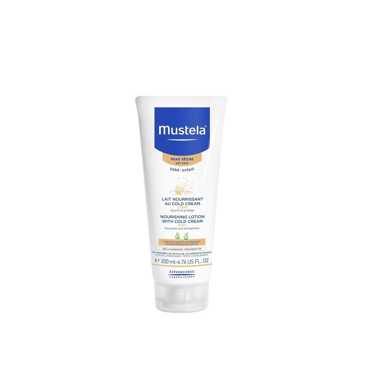mustela cold cream leche 200ml