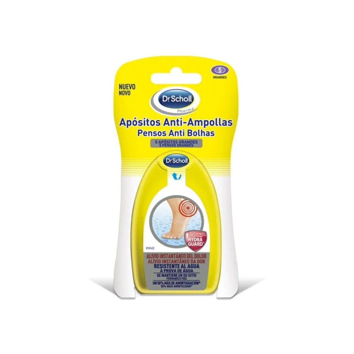 dr scholl apositos anti ampollas 5 grandes