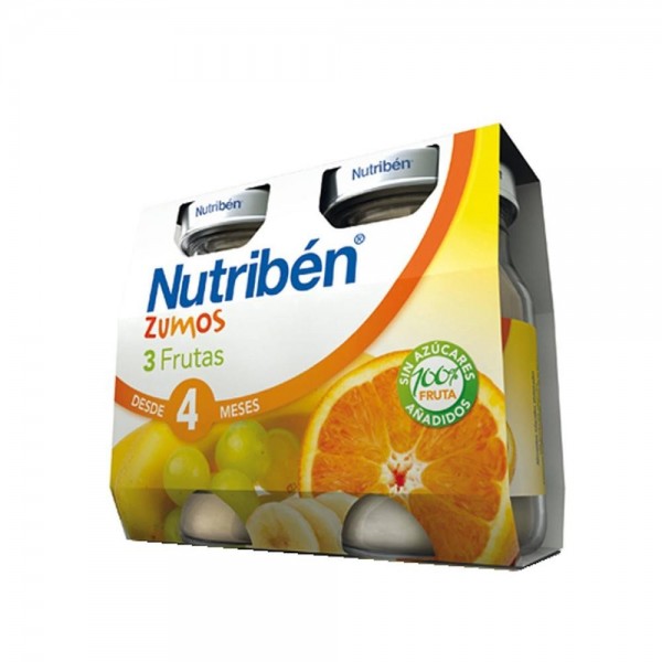 nutriben zumo 3 frutas