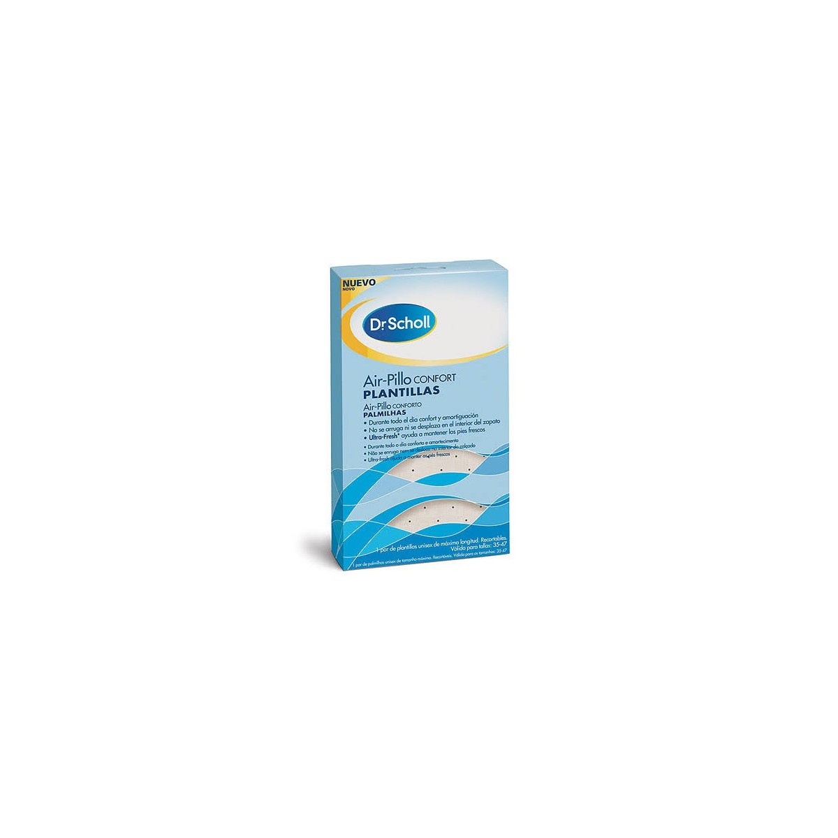 dr scholl air pillo confort plantillas