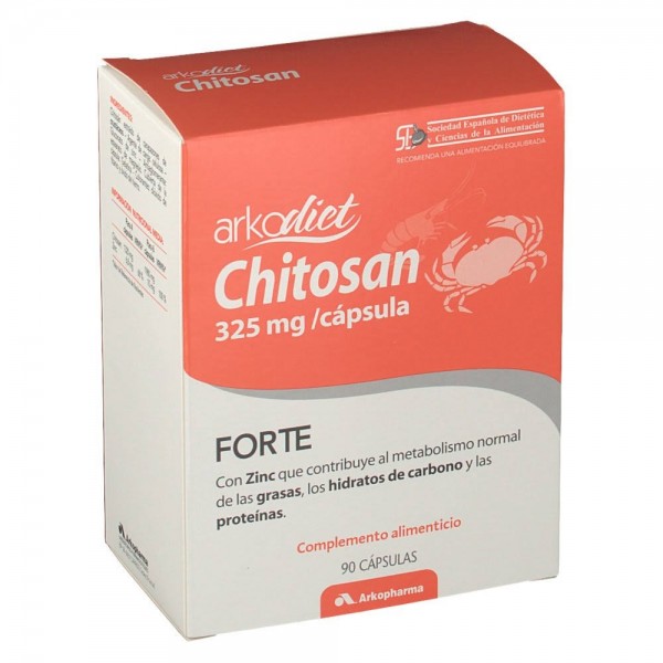 arkodiet chitosan forte 90 capsulas