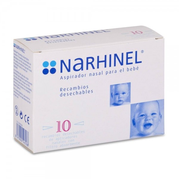aspirador nasal narhinel 10 recambios