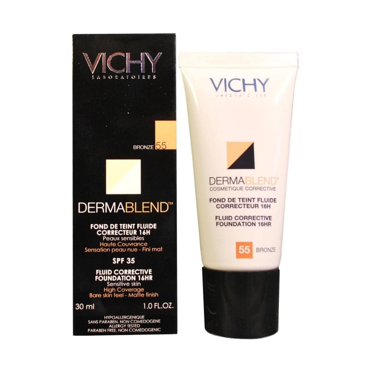 dermablend vichy maquillaje 55 bronze 30 ml