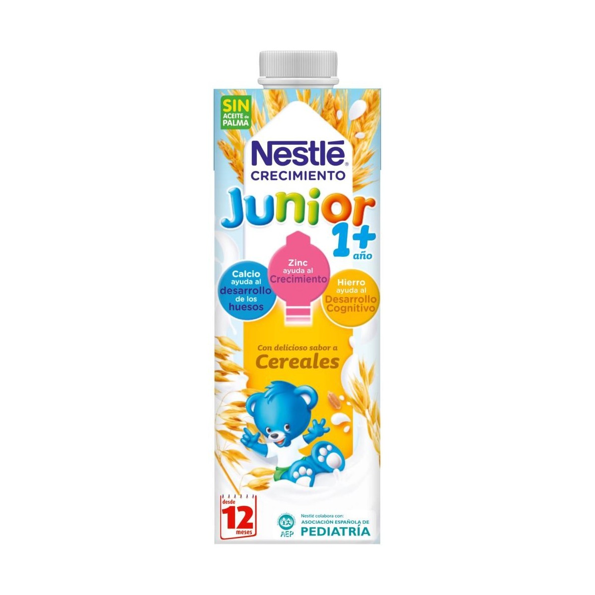 nestle junior crecimiento cereales 1 litro