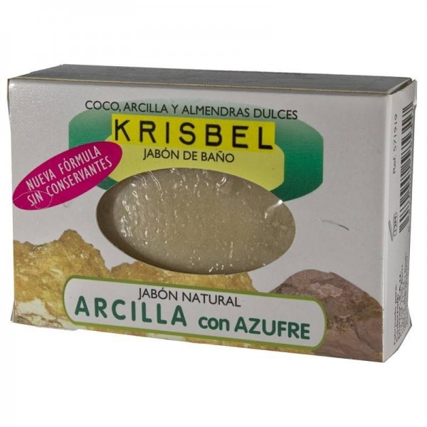 krisbel arcilla azufre 125 gr
