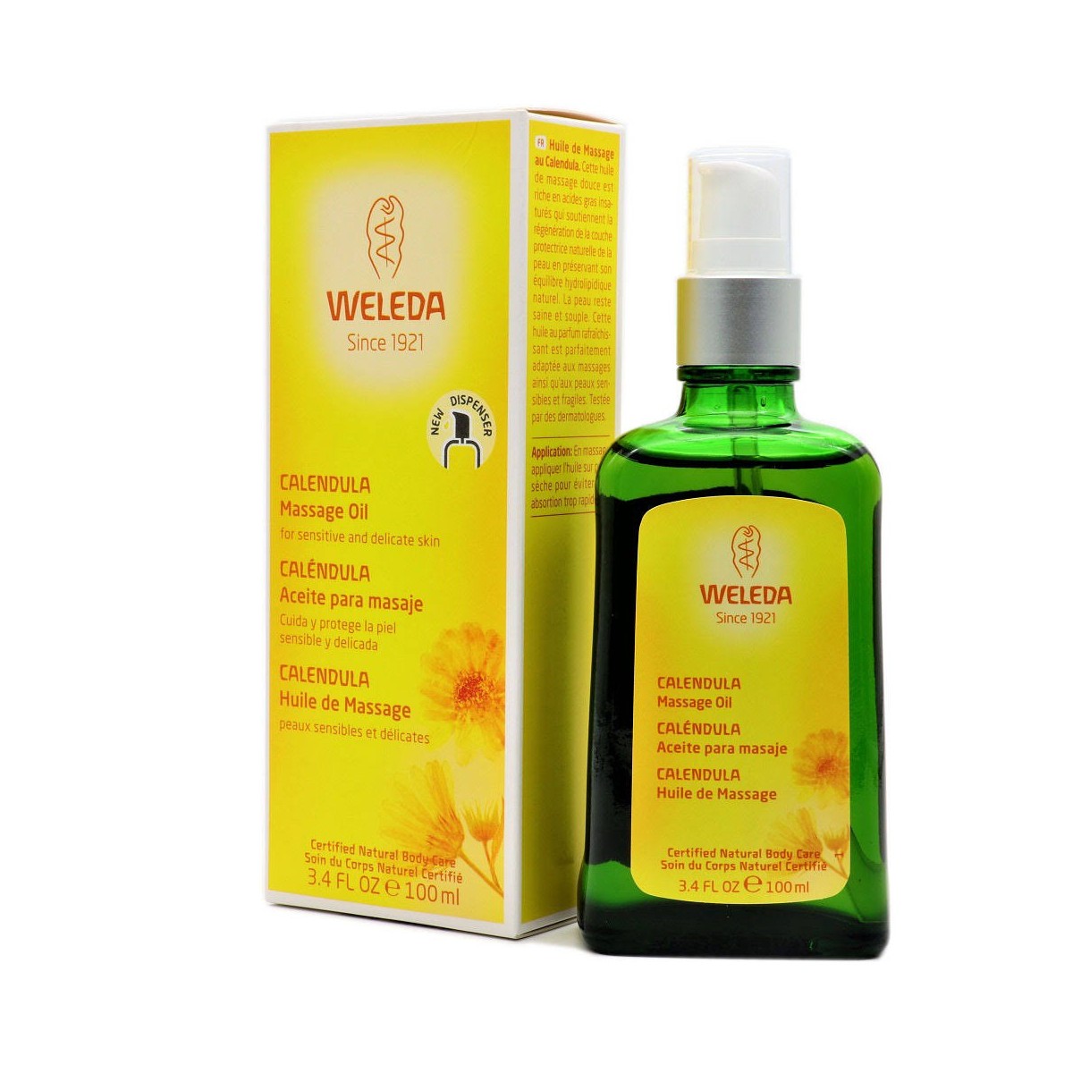 weleda aceite masaje calendula 100 ml
