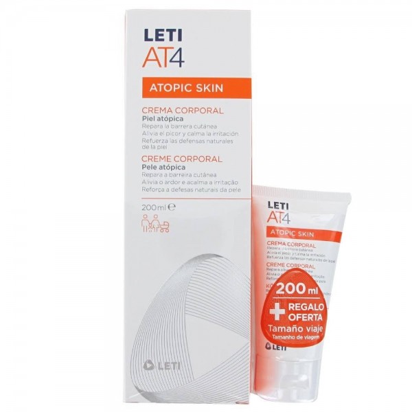 leti at4 crema corporal 200 ml