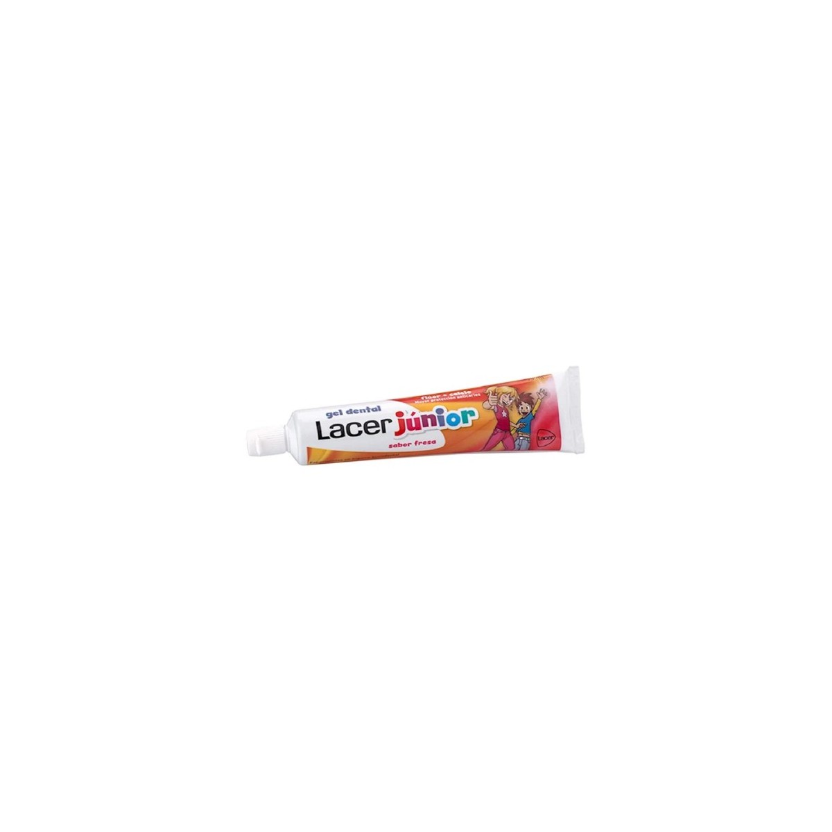 lacer junior gel dental sabor fresa 50ml