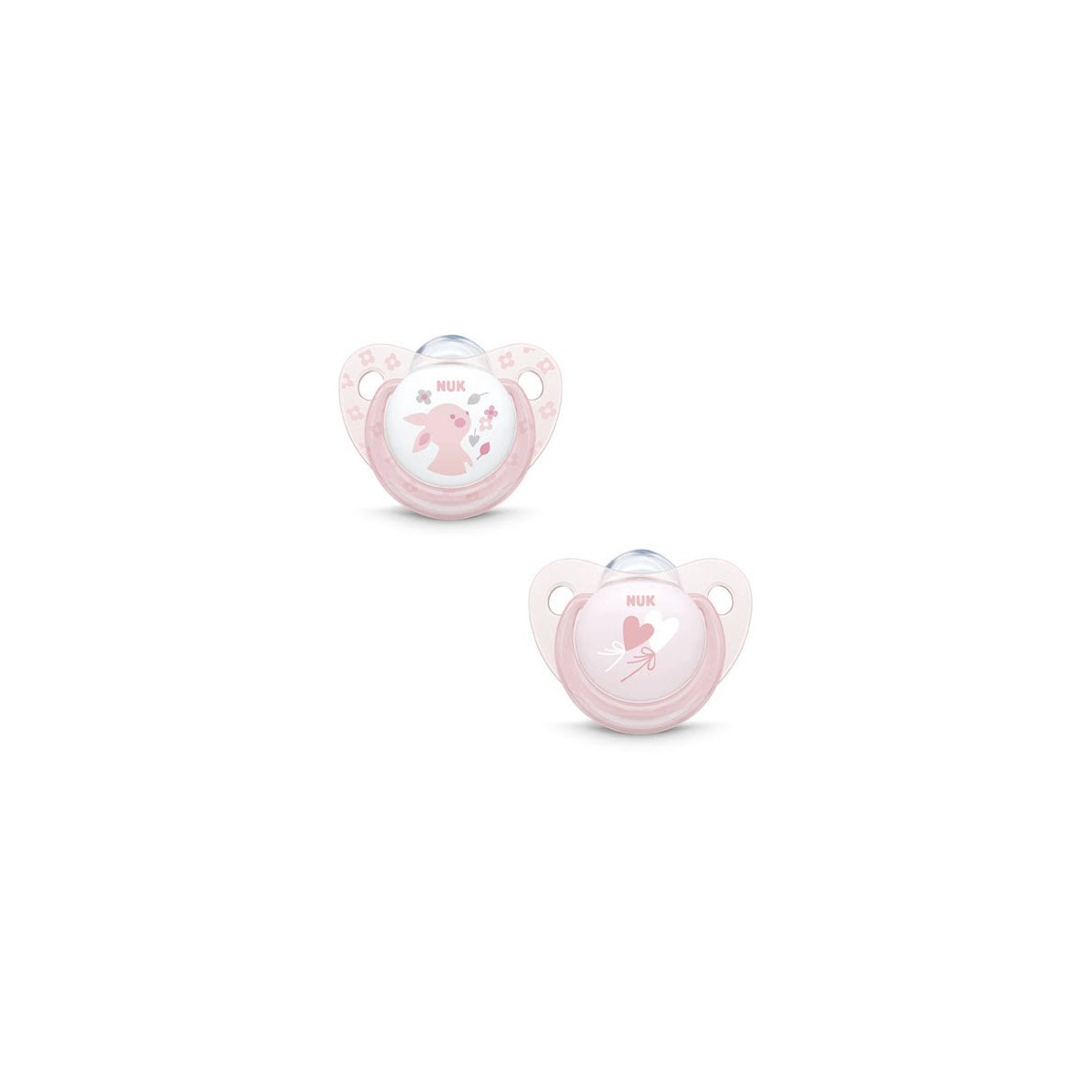 nuk chupete silicona rose rosa 0 6m t1 2u