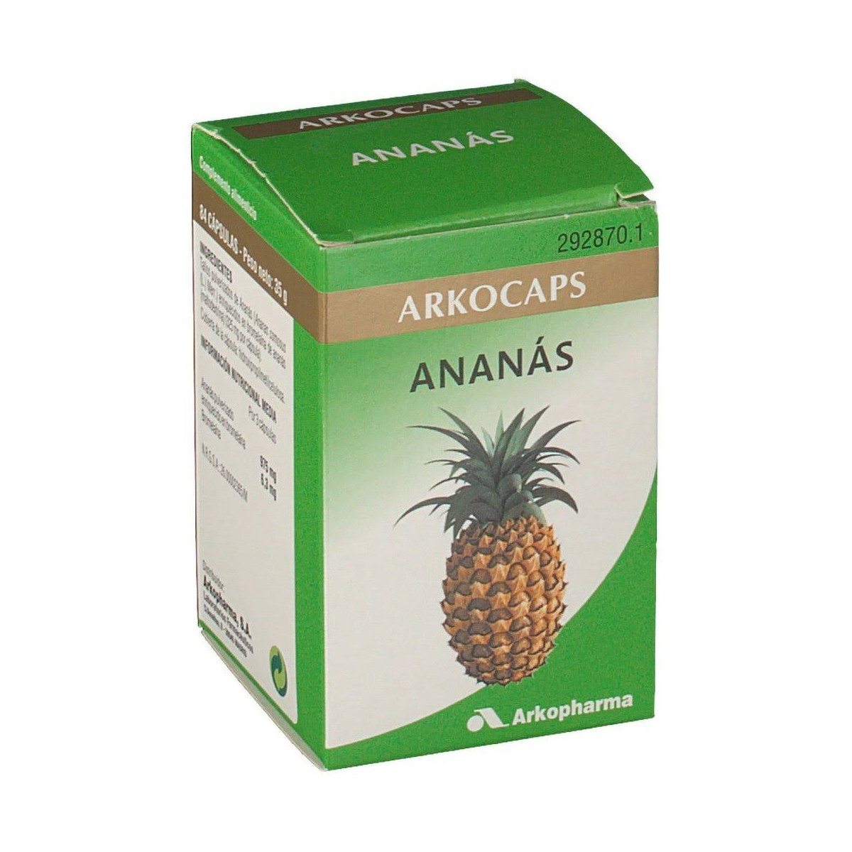 arkopharma ananas 84 capsulas