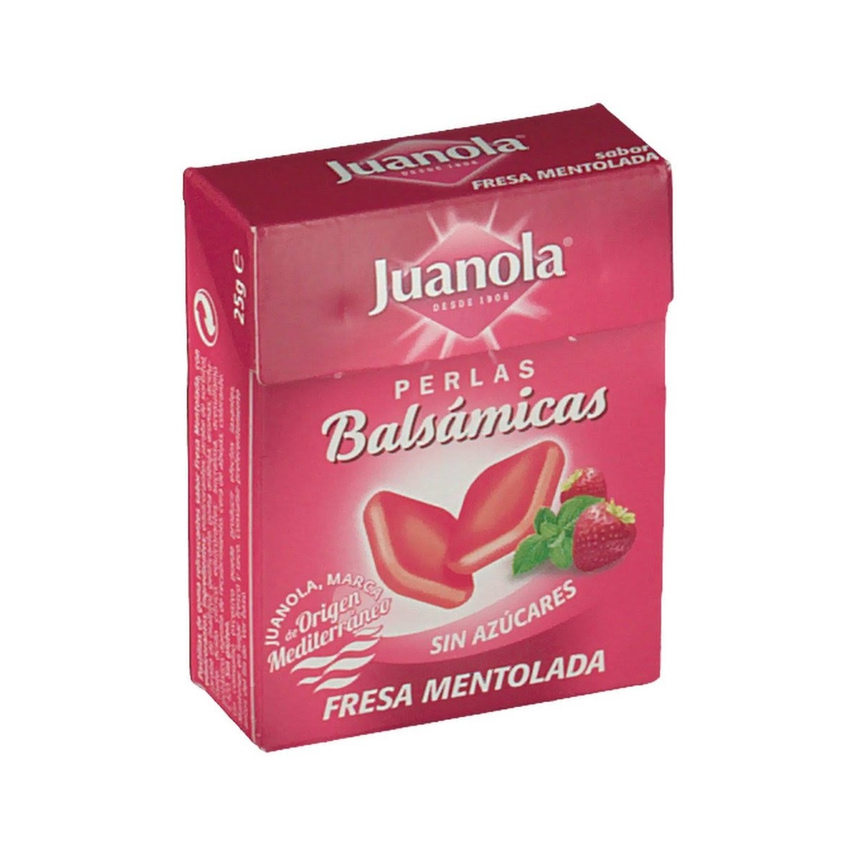 juanola perlas 25 g fresa mentolada