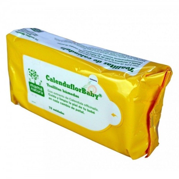 calenduflor baby calendula 72 toallitas