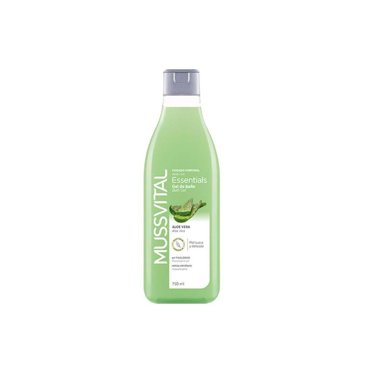 mussvital gel de bano aloe vera 750ml