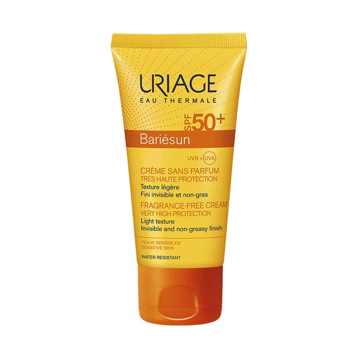 uriage bariesun crema spf50 sin perfume 50ml