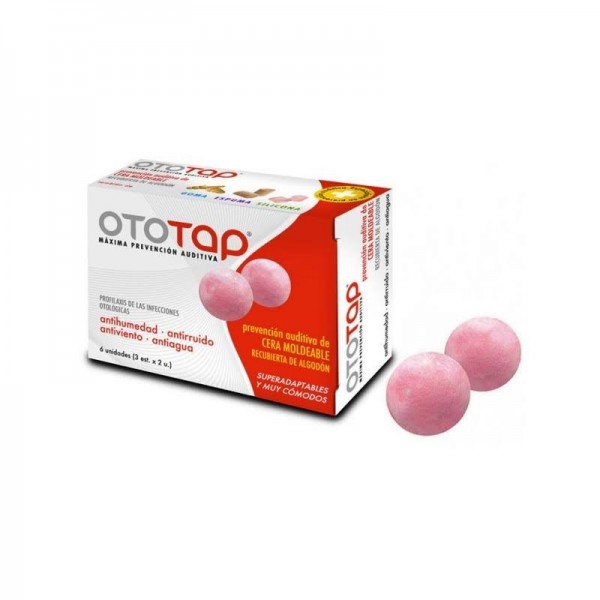 tapones oidos cera ototap 6 u