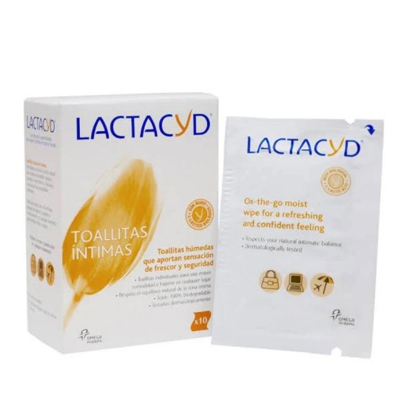 lactacyd intimo 10 toallitas