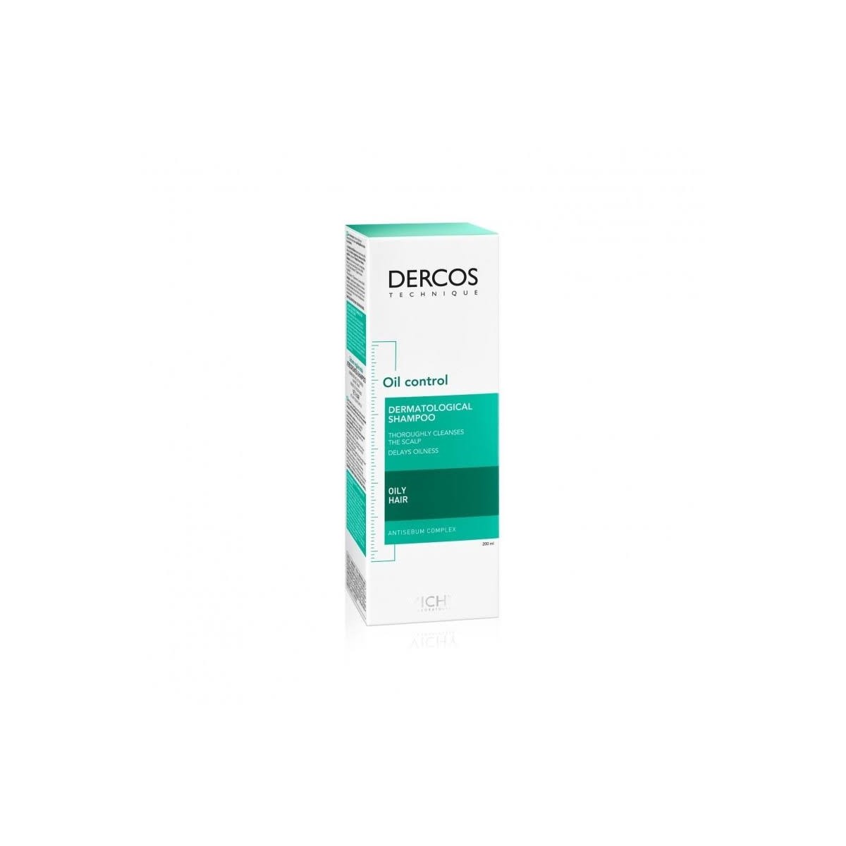 dercos champu sebo corrector vichy 200 ml