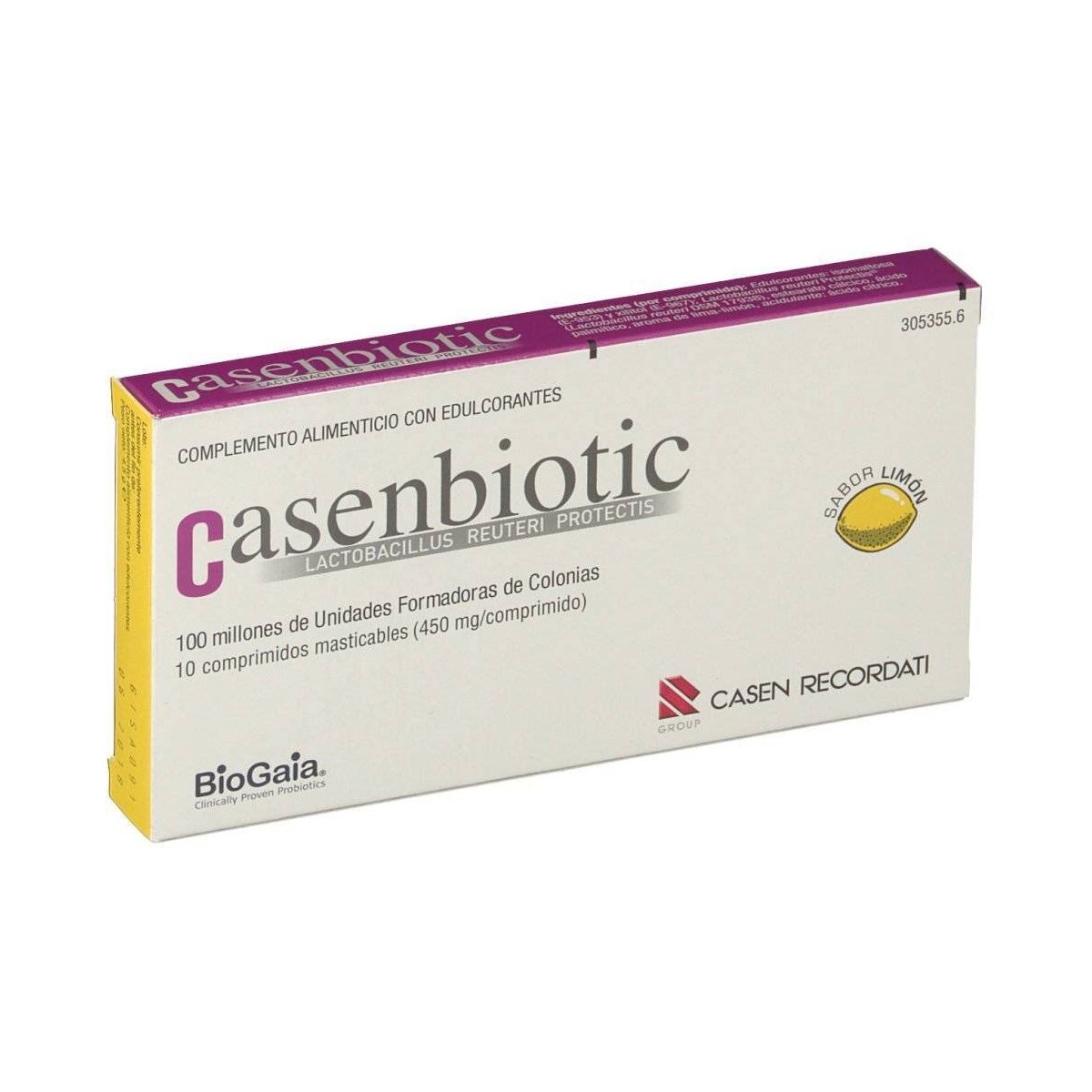 casenbiotic 10 comprimidos
