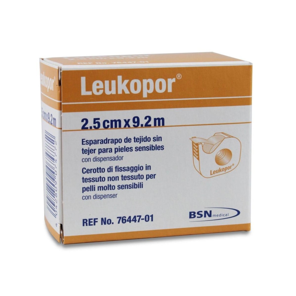 leukopor esparadrapo de papel 25 cm x 92 m