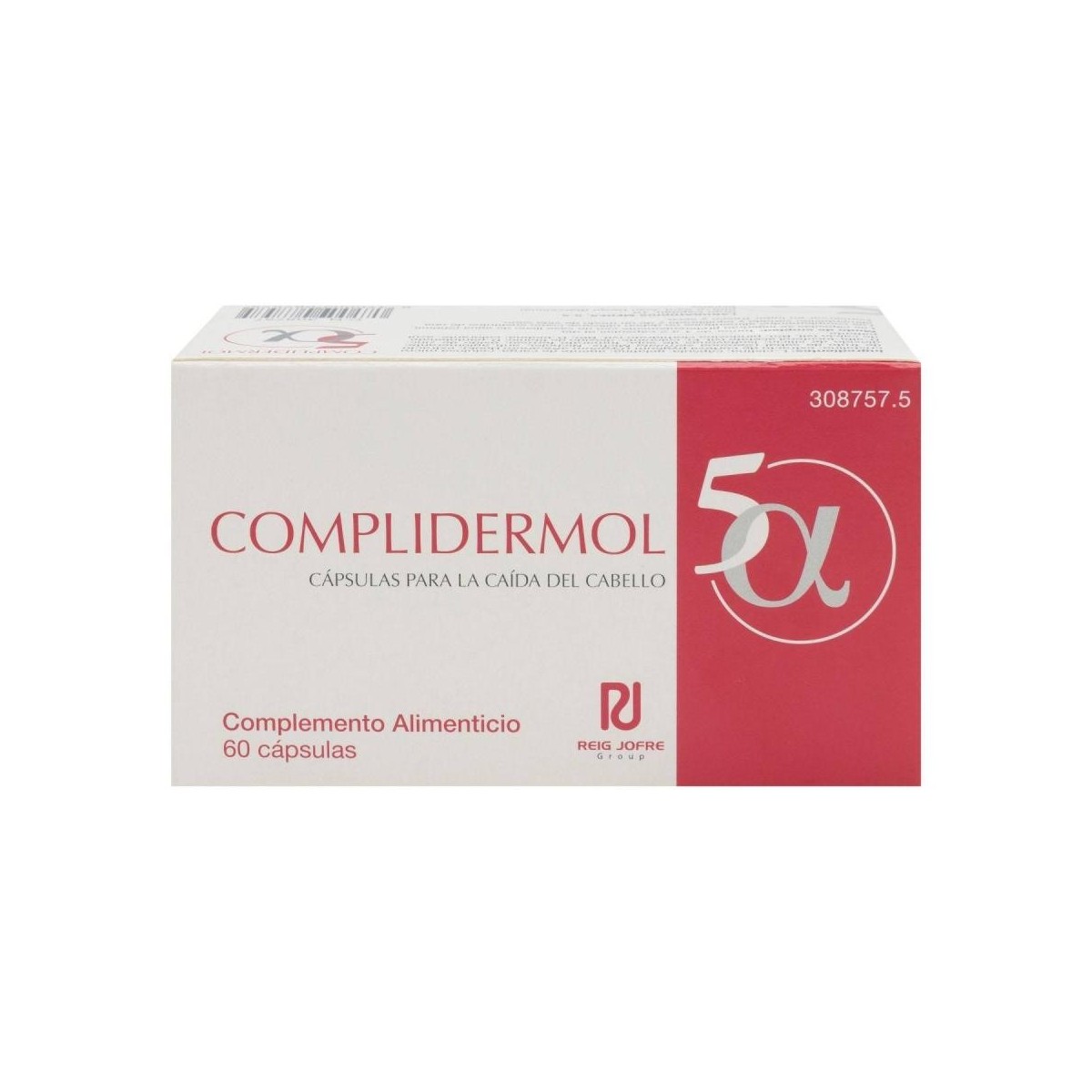 complidermol 5 alfa 60 capsulas