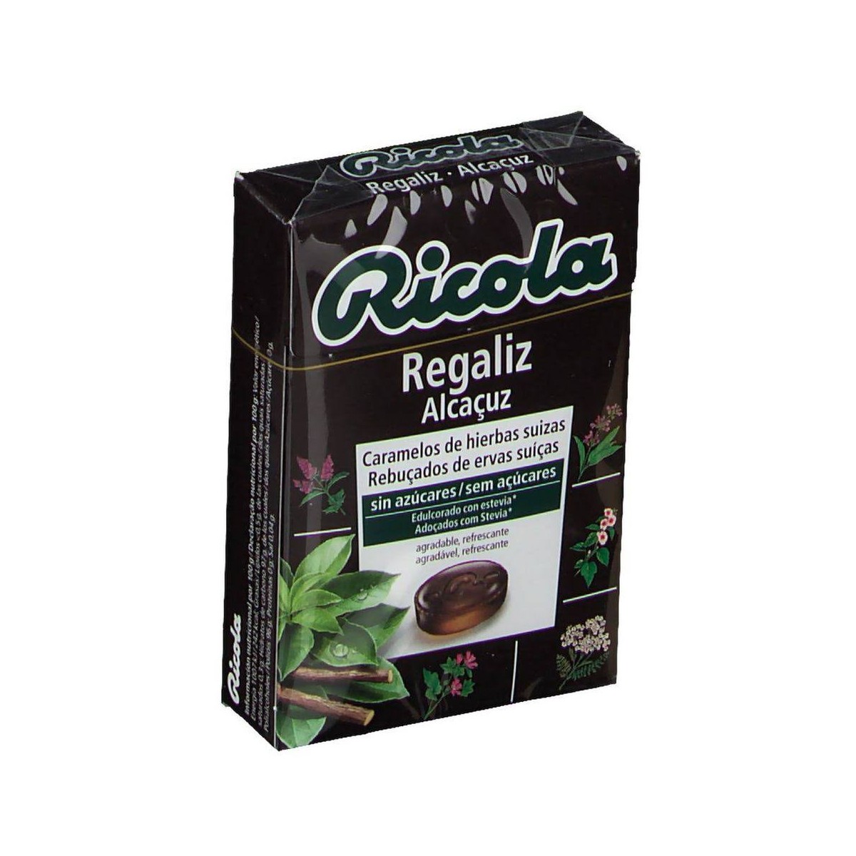 ricola caramelos regaliz 50 g