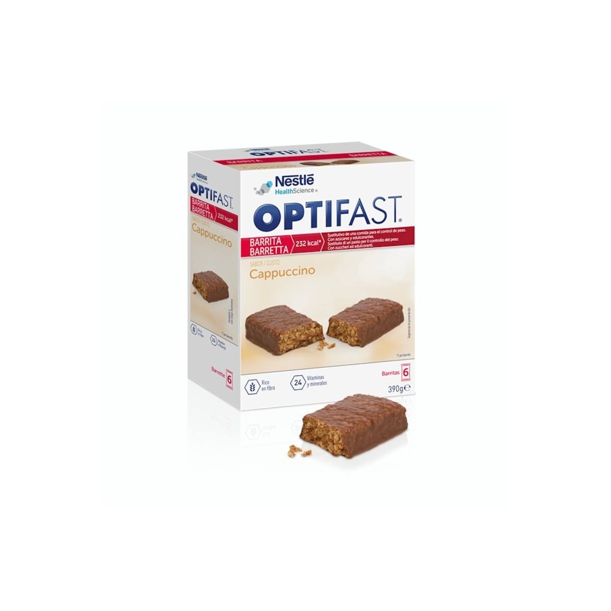 optifast cappuccino 6 barritas